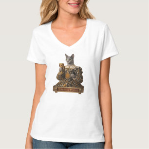 Camiseta Gato Azul Russo Lucrezia de Médici