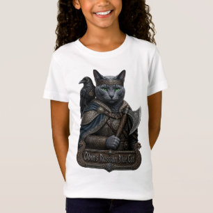 Camiseta Gato Azul Russo Nobre Odin