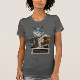 Camiseta Gato Azul Russo Plato
