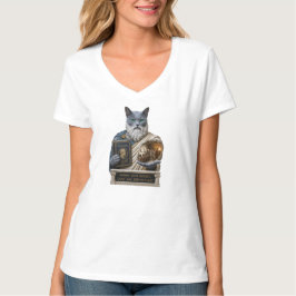 Camiseta Gato Azul Russo Plato