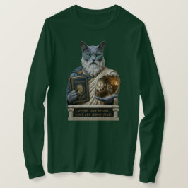 Camiseta Gato Azul Russo Plato