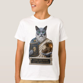 Camiseta Gato Azul Russo Plato