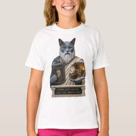 Camiseta Gato Azul Russo Plato