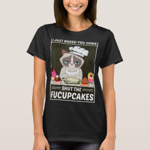 Camiseta Gato Bajulando Eu Te Fiz Calar Um Pouco A Fucupca