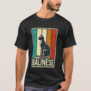 Camiseta Gato Balinês Raça Gatinho Amante Animal Pet Gatinh