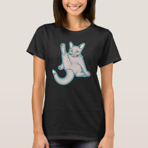 Camiseta Gato Bastante Relaxado