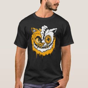 Camiseta Gato Batalha OG Corante Amarelo Toe 1s Corresponde