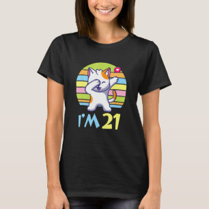 Camiseta Gato Batido Com Coração Feliz Para Mim Com Vocês 2