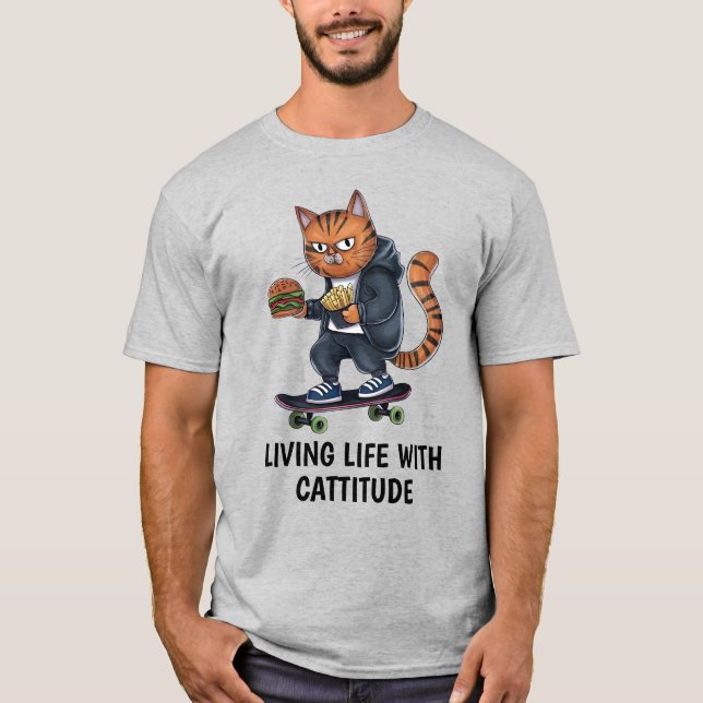 Camiseta Gato beco (Frente)