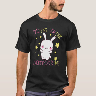 Camiseta Gato Bem Está Bem Estou Bem Tudo Bem Legal