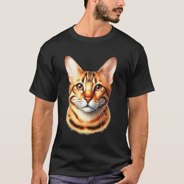 Camiseta Gato Bengal (Frente)