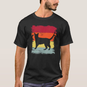 Camiseta Gato Bengal Vintage   Gato Bengal Mãe Pai Gato