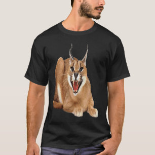 Camiseta Gato Big Floppa Cat caracal