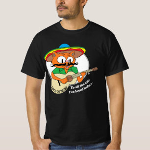 Camiseta Gato Bigode Desenho Cinco De Maio Engraçado