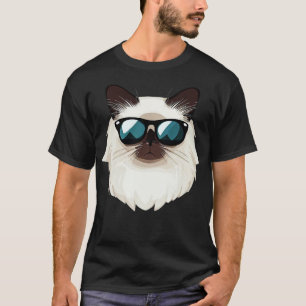 Camiseta gato Birmanês