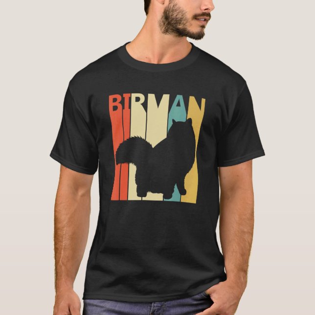 Camiseta Gato Birmanês Fofo (Frente)