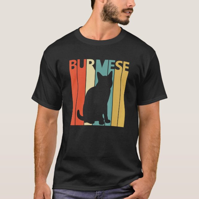 Camiseta Gato Birmanês Fofo (Frente)