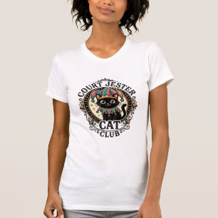 Camiseta Gato Bobo da Corte Design de Amante de Gato Engraç