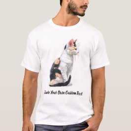 Camiseta Gato Bobtail Japonês Crie Seu Próprio Texto Person