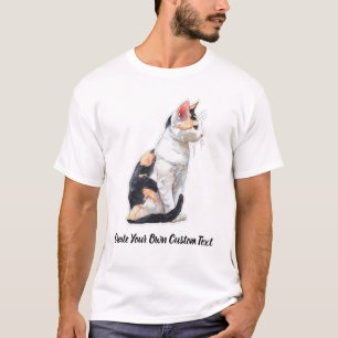 Camiseta Gato Bobtail Japonês Crie Seu Próprio Texto Person
