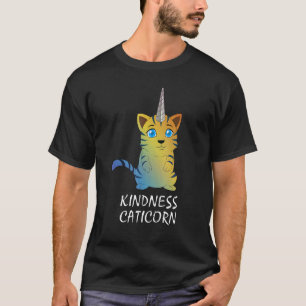 Camiseta Gato bondade unicórnio caticórnio Dia da Unidade L