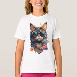 Camiseta Gato bonito