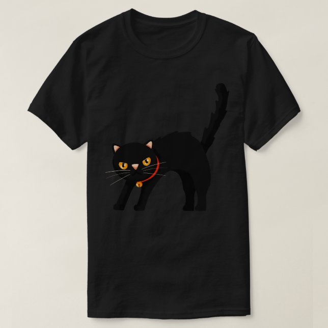 Camiseta Gato bonito 1 (Frente do Design)