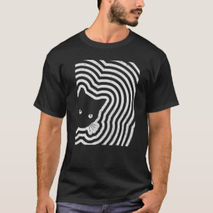 Camiseta Gato Bonito Animal Incrível Novidade Aniversário
