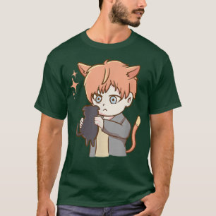 Camiseta Gato Bonito - Cultura Estética Japonesa De Otaku A