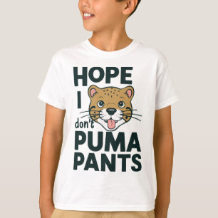 Camiseta Gato Bonito Esperança Não Pumar Desenho de Cartoon