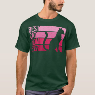 Camiseta Gato Bonito, Mãe Arte Para Mulher, Gato De Animais