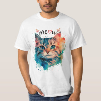Camiseta Gato Bonito 🐱 miau