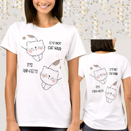 Camiseta Gato Bonito Nome Personalizado Funny Cat Lover T-s
