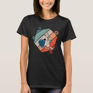 Camiseta Gato Bonito Paladino Cavaleiro D20 Rolar Tabletop