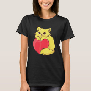 Camiseta Gato Bonito Para Gatinho Colorido De Gatinhos Com