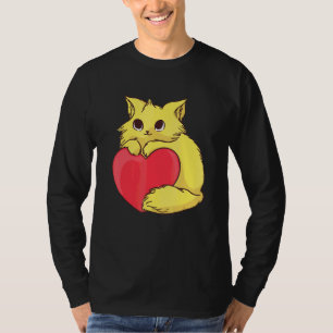 Camiseta Gato Bonito Para Gatinho Colorido De Gatinhos Com 