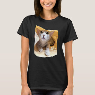 Camiseta Gato bonito para raparigas Gatos mulheres rapazes