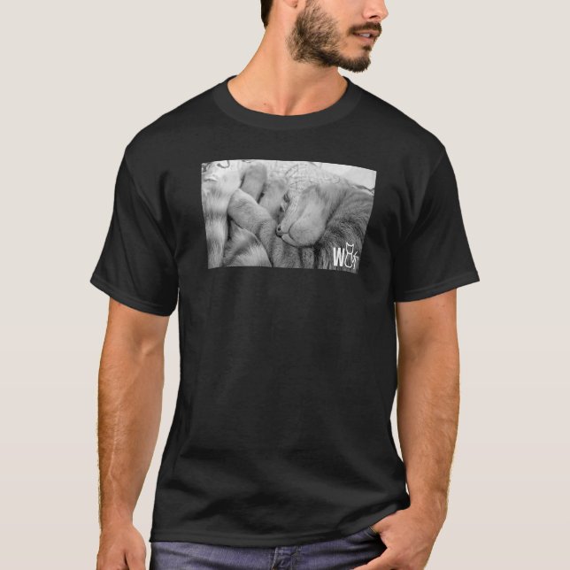 Camiseta Gato bonito para raparigas Gatos mulheres rapazes (Frente)