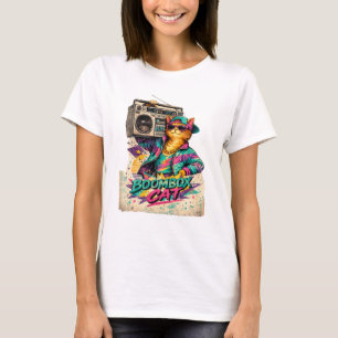 CAMISETA GATO BOOMBOX