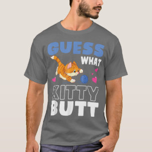 Camiseta Gato Brincando Com Bobbin Adivinha Que Coração Que
