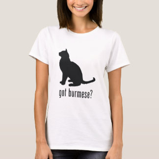 Camiseta Gato Burmese