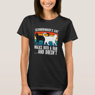 Camiseta Gato Ca Ciência Schrodinger S