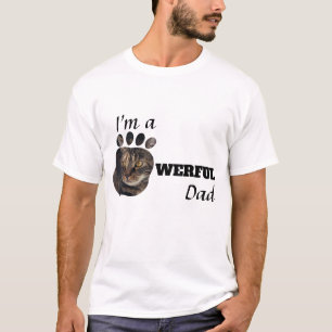 Camiseta Gato/Cachorro As patas de texto da mãe adicionam