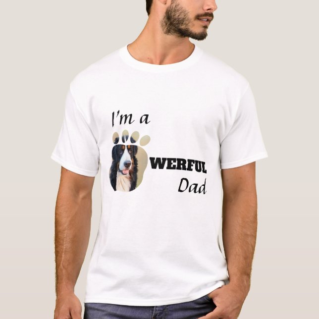 Camiseta Gato/Cachorro As patas de texto da mãe adicionam f (Frente)