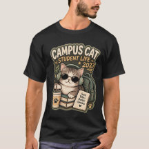 Gato Campus Legal Vida Estudantil 2027 Estética Re