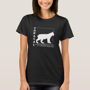 Camiseta Gato Caracal Domador de Gatos Lince Gato Selvagem