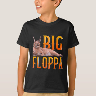 Camiseta Gato Caracal Gato De Chão Grande