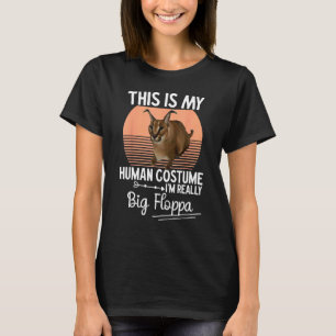 Camiseta Gato Caracal Meme Fantasia Humana Estou Realmente 