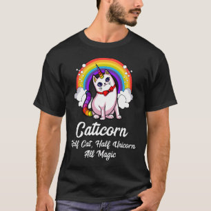 Camiseta Gato Caticórnio Unicórnio