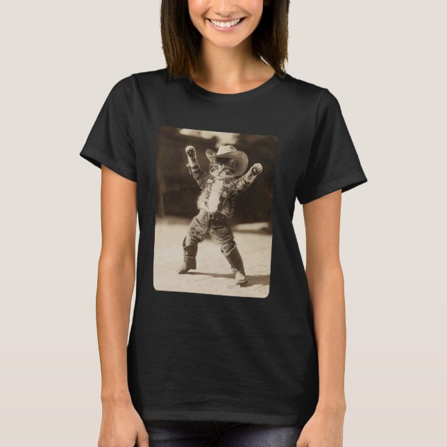 Camiseta Gato Caubói (Frente)